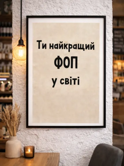 Постер ФОП